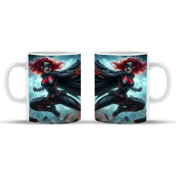 mug-with-batwoman-design-pic-1 - ماگ با طرح Batwoman – ماگ – کاربنک – کاربن – ماگ – Mug – Batwoman – DC – ماگ – لیوان