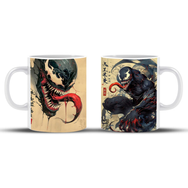 mug-model-venom-pic-1 - ماگ با طرح ونوم – ونوم – کاربنک – کاربن – ماگ – لیوان – ماگ – marvel – ونوم - venom