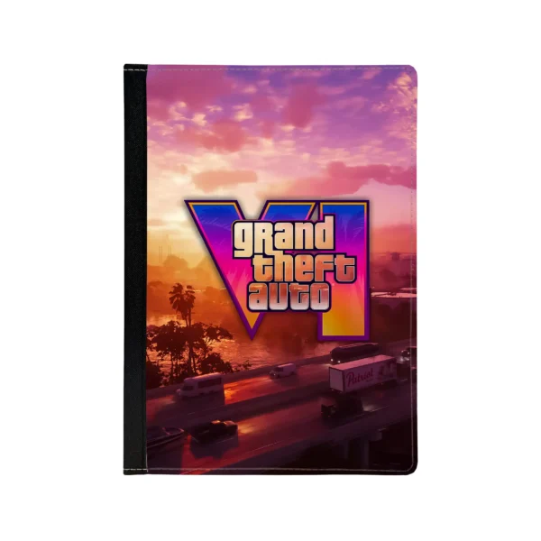 grand-theft-auto-vi-game-design-binder-pic-2- کلاسور با طرح گیم GTA VI - کلاسور GTA VI - GTA VI – کاربنک – کاربن – کلاسور – Binder - GTA VI - Grand Theft Auto VI - Rockstar Games - GTA VI