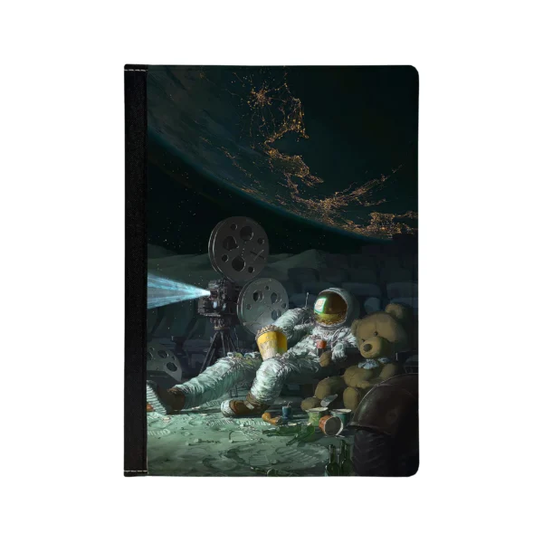 binder-with-the-plan-of-the-movie-in-the-month-pic-2 - کلاسور با طرح فیلم در ماه – فضانورد – کاربنک – کاربن – کلاسور – binder – فضانورد – کهکشان – ماه - فیلم